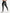 ZASUWA Female Faux Leather Pocket Scrunch Bum Cargo Leggings