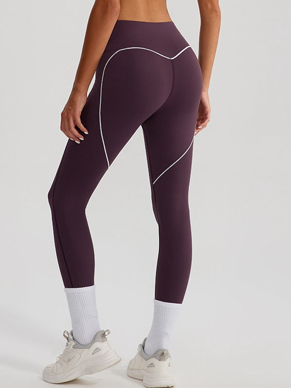 ZASUWA Female Big Heart Shape Booty Leggings