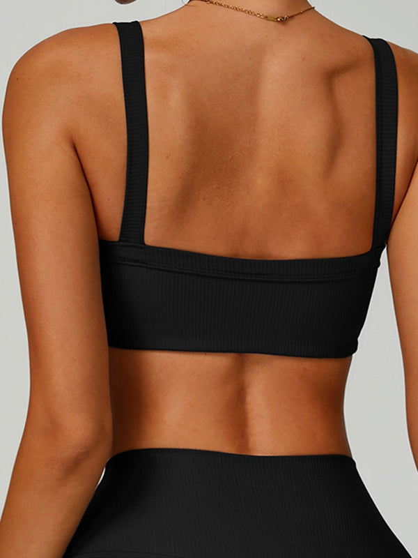 ZASUWA Female Ribbed Backless Bras