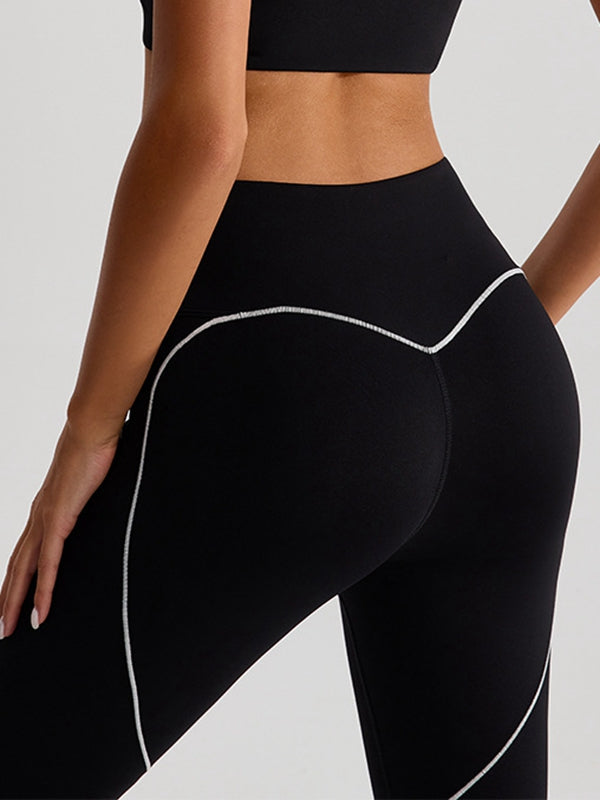 ZASUWA Female Big Heart Shape Booty Leggings