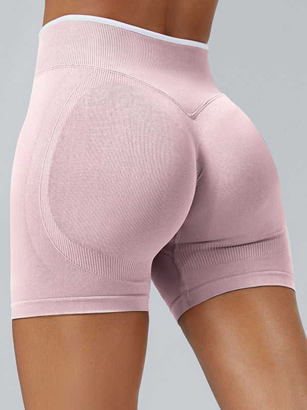 ZASUWA Female Stripes Seamless High-rise Leggings