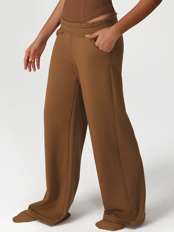 ZASUWA Female Pocket Casual Pants