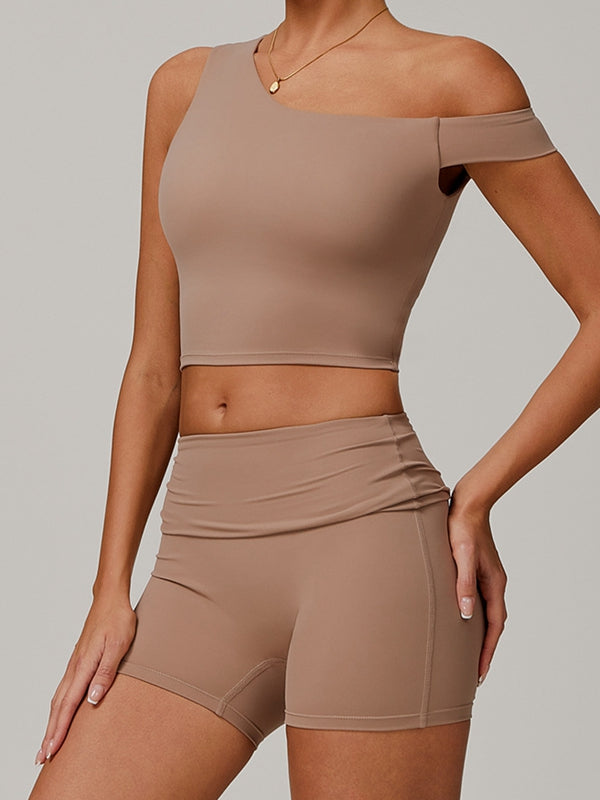 ZASUWA Female Unique Cutout Short Tracksuit