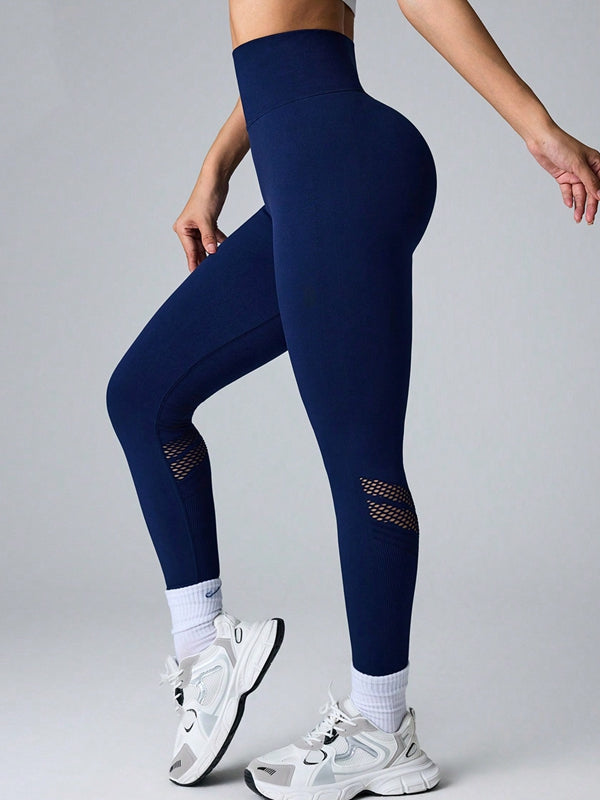 ZASUWA Female Fishnet High-rise Leggings