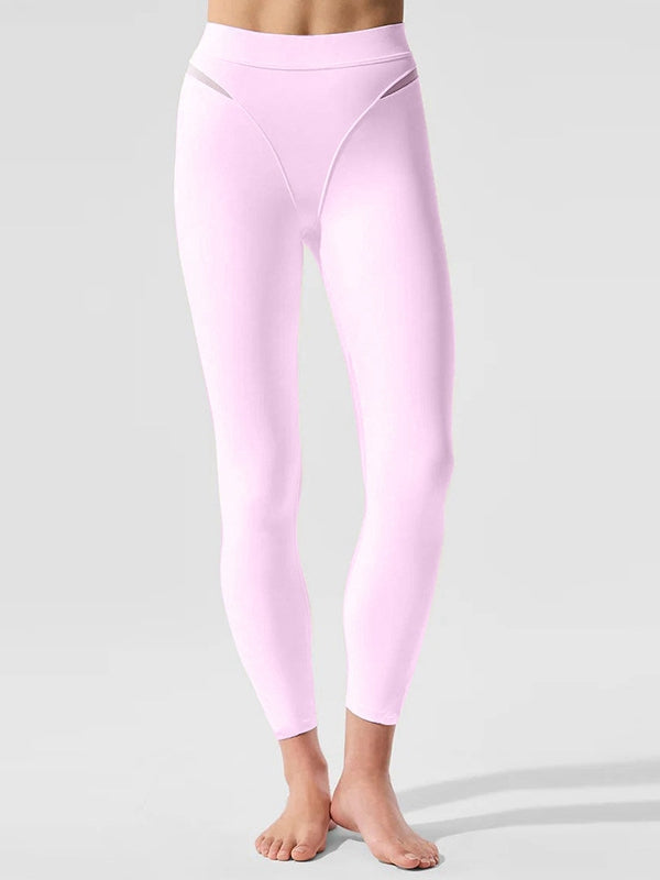 ZASUWA Female Sexy Sheer Mesh Push Up Hip-lift Leggings