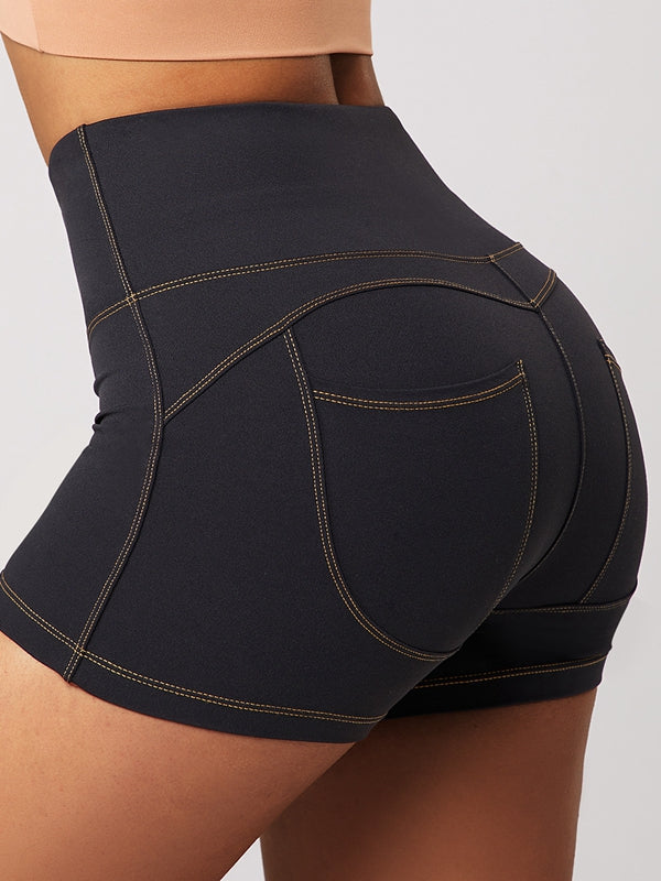 ZASUWA Female Sexy Denim Pocket Quick-dry Shorts