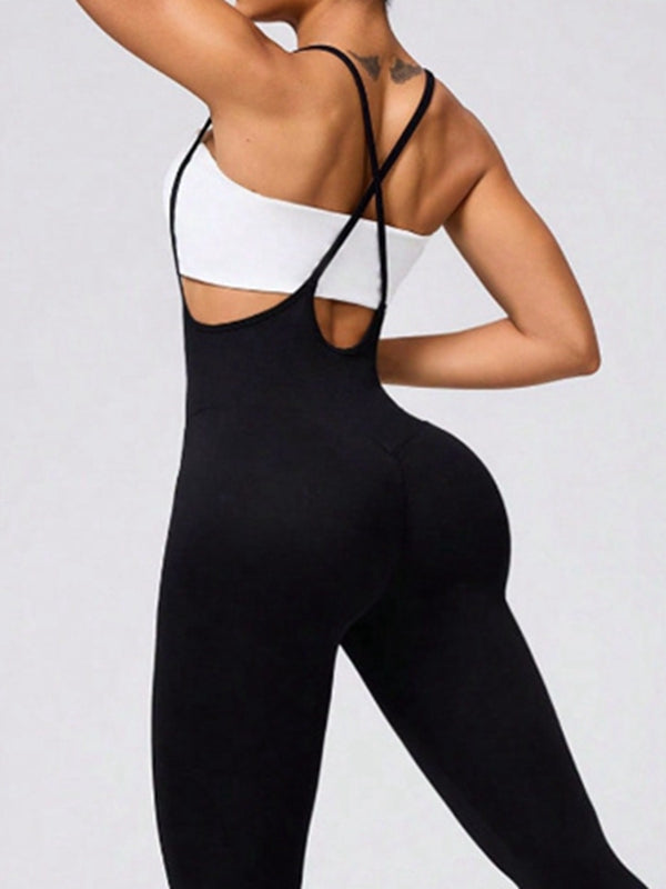 ZASUWA Female Suspender Strap Jumpsuit