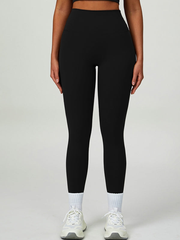 ZASUWA Female Solid Color High-rise Leggings