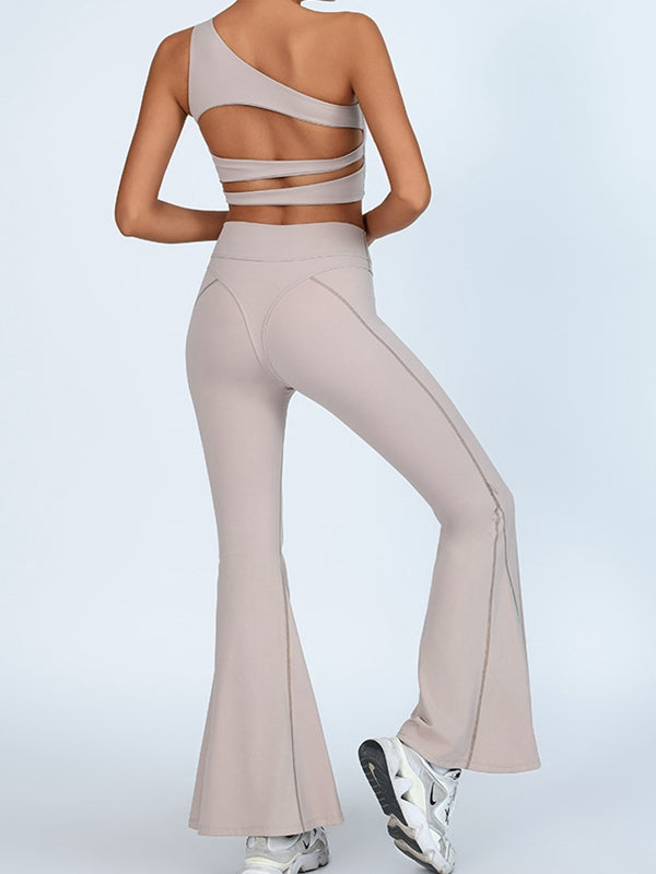 ZASUWA Female Sexy Push-up Flare Leggings