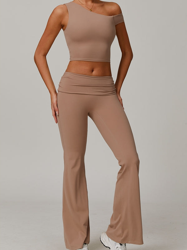 ZASUWA Female Unique Cutout Flare Tracksuit