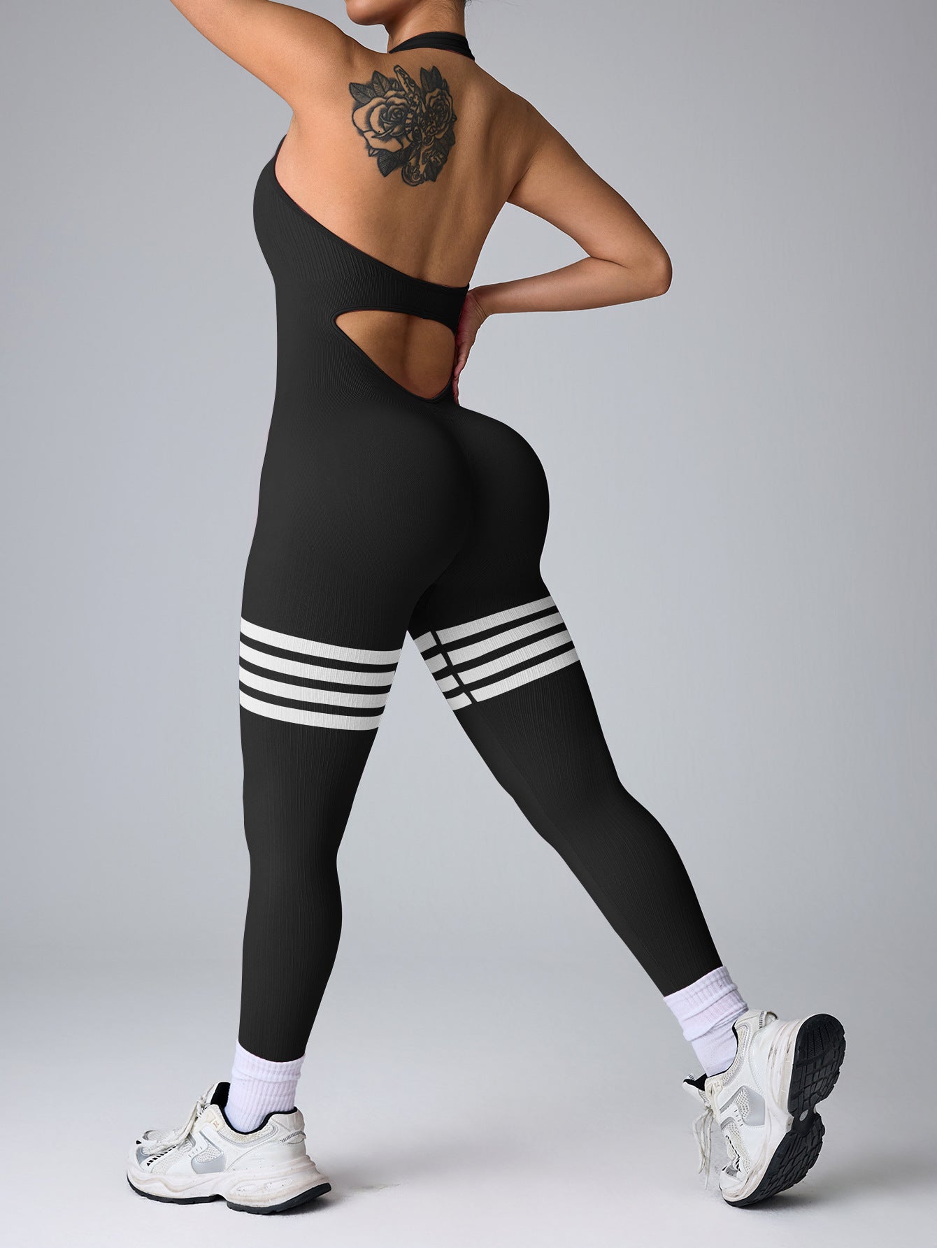 ZASUWA Female Sexy Backless Jumpsuit