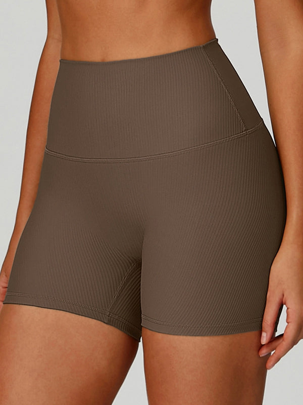 ZASUWA Female Ribbed High-rise Leggings