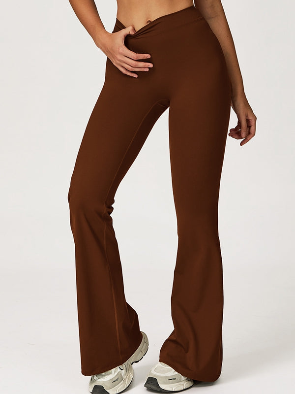 ZASUWA Female Flare High-rise Leggings