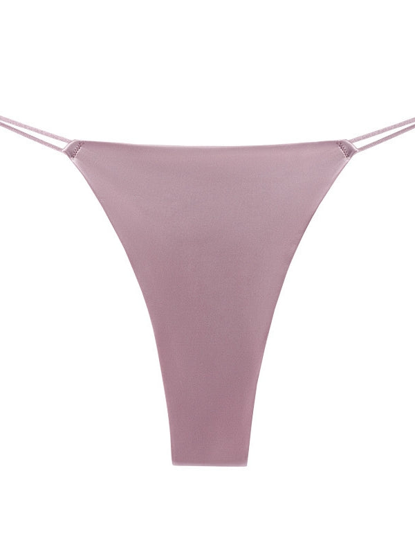 ZASUWA Femal Sexy Silk T-back Panties