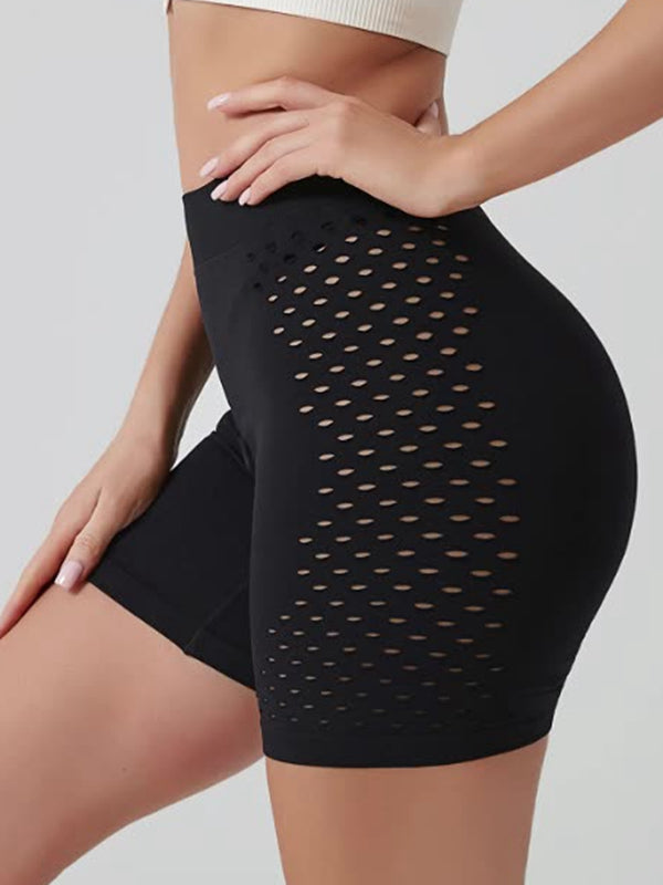 ZASUWA Female Fishnet Elastic Tight Hot Booty Shorts