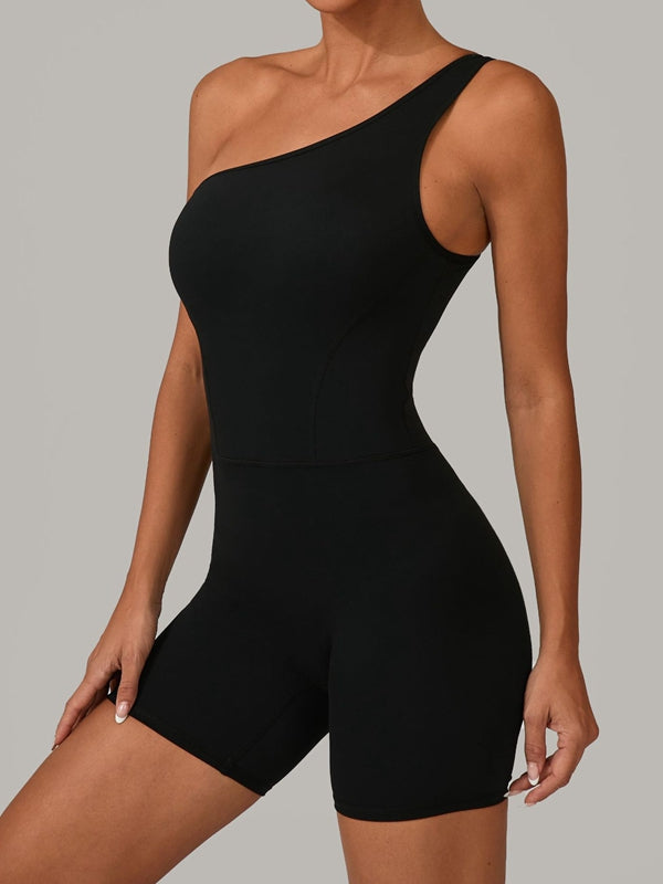 ZASUWA Female Solid Color Cutout Romper