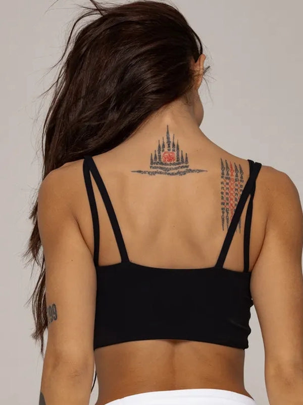 ZASUWA Female V Collar Sports Bras