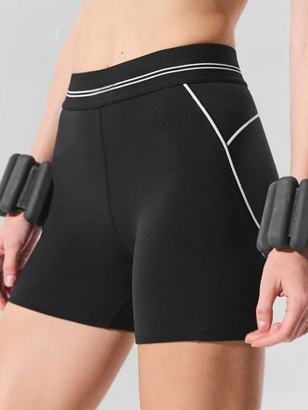 ZASUWA Female Contrast Color Push-lift Leggings