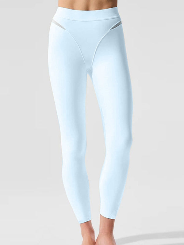 ZASUWA Female Sexy Sheer Mesh Push Up Hip-lift Leggings