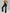 ZASUWA Female Backless Split Flare Jumpsuit