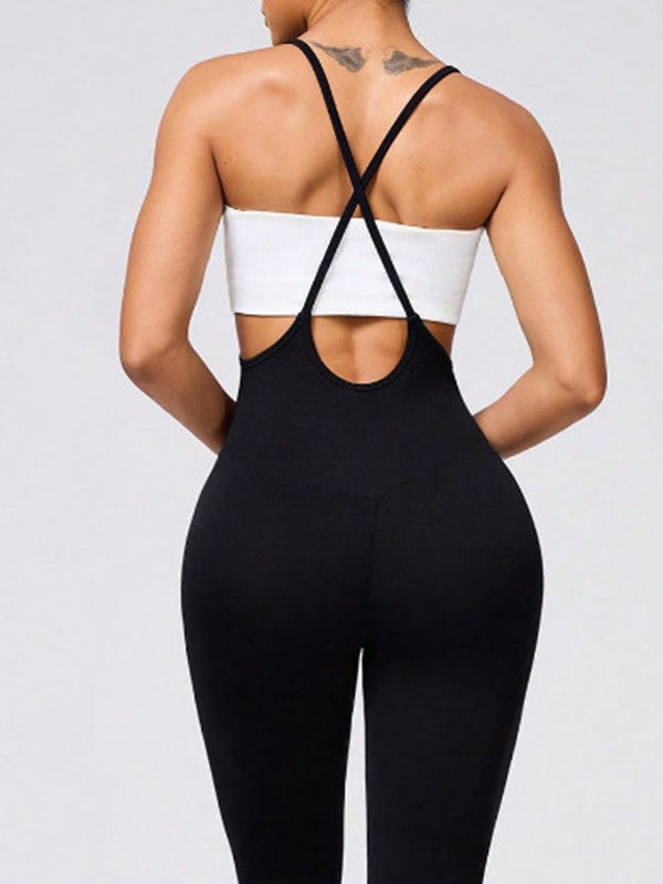 ZASUWA Female Suspender Strap Jumpsuit