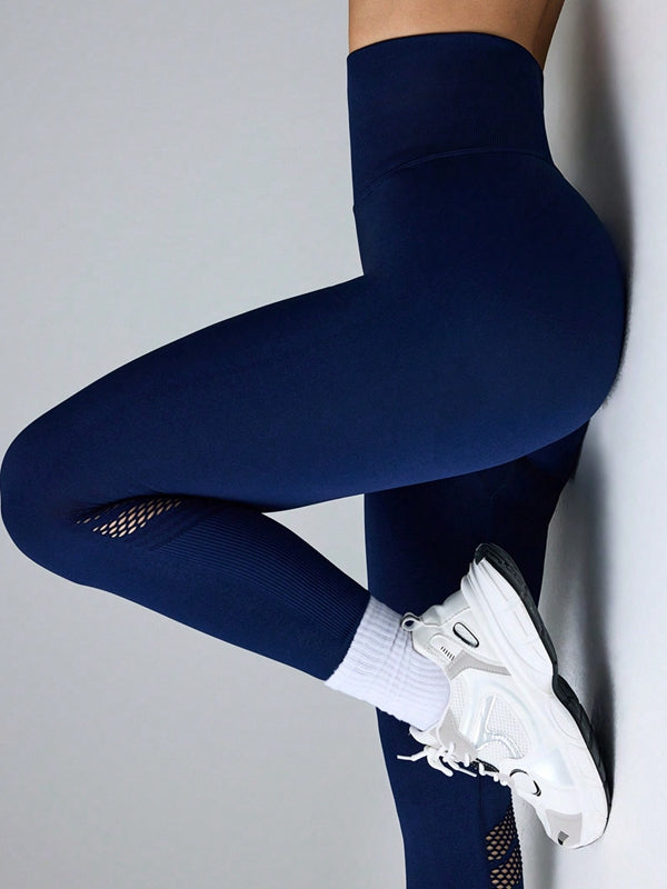 ZASUWA Female Fishnet High-rise Leggings