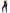 ZASUWA Female Contrast Color Stripes Skinny Jumpsuit