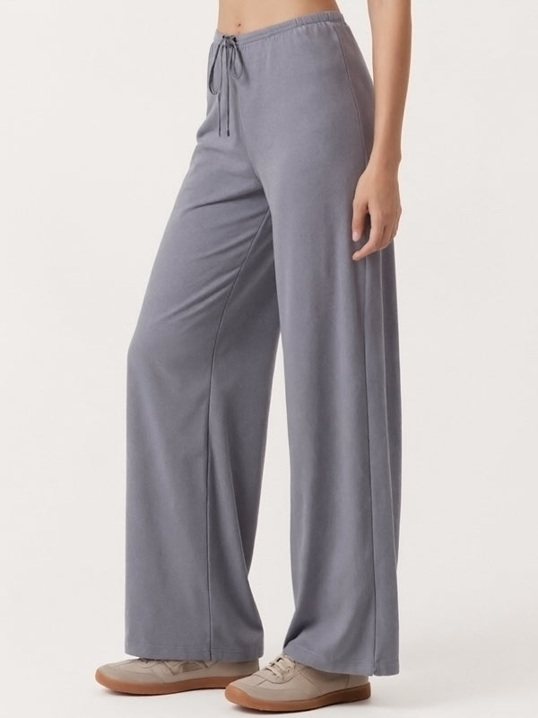 ZASUWA Female Drawstring Casual Pants