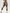 ZASUWA Female Denim Pocket Hollow Out Leggings