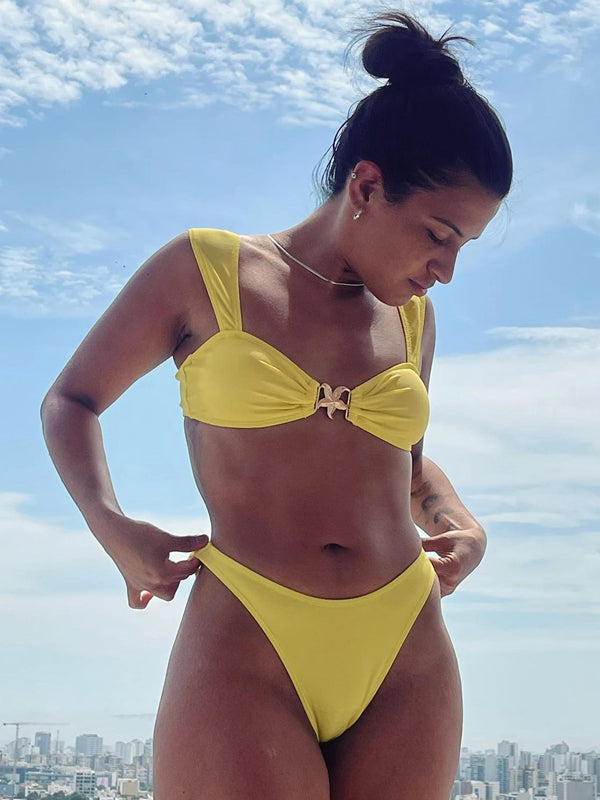 ZASUWA Female Starfish Beach Bikini Set