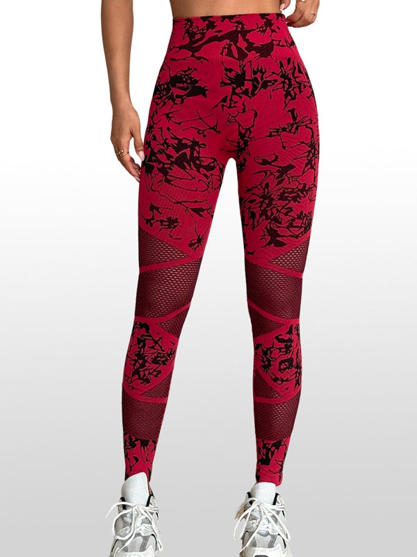 ZASUWA Female Fishnet Print Hot Booty Leggings
