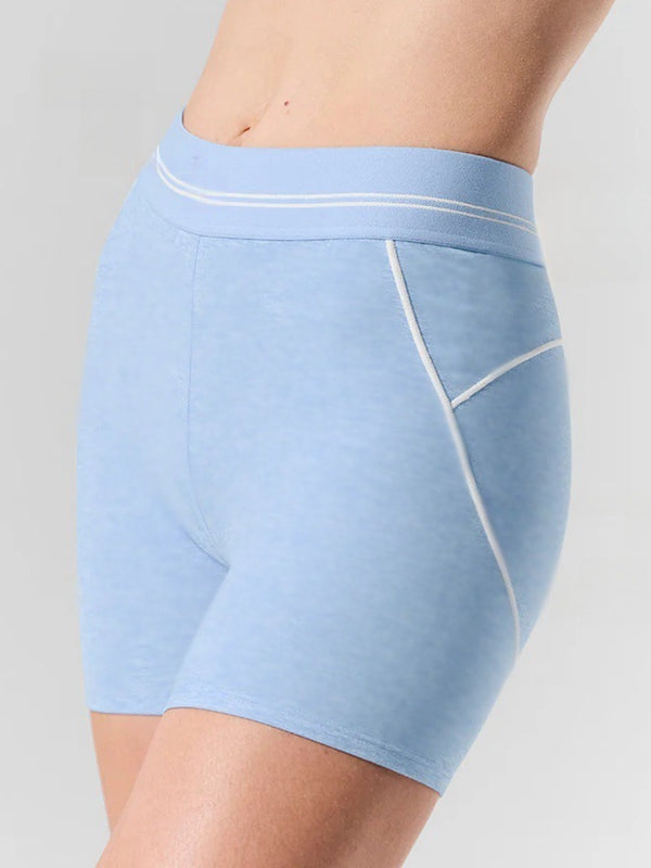 ZASUWA Female Contrast Color Push-lift Leggings
