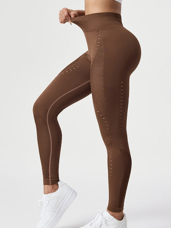 ZASUWA Female Fishnet Seamless Booty Leggings