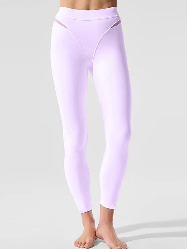 ZASUWA Female Sexy Sheer Mesh Push Up Hip-lift Leggings