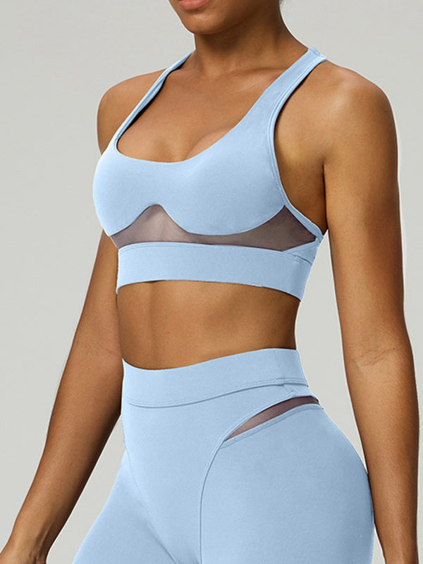 ZASUWA Female Sexy Sheer Mesh Push Up Hip-lift Leggings