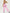 ZASUWA Female Sexy Contrast Color Stripes Cross Back Flare Jumpsuit
