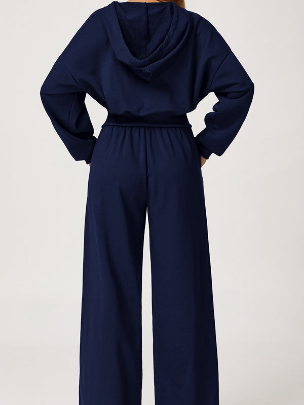ZASUWA Female Pocket Casual Tracksuit
