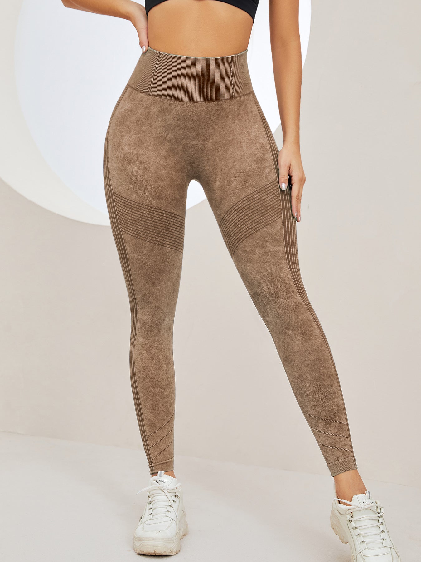 ZASUWA Female Scrunch Bum Seamless Booty Leggings