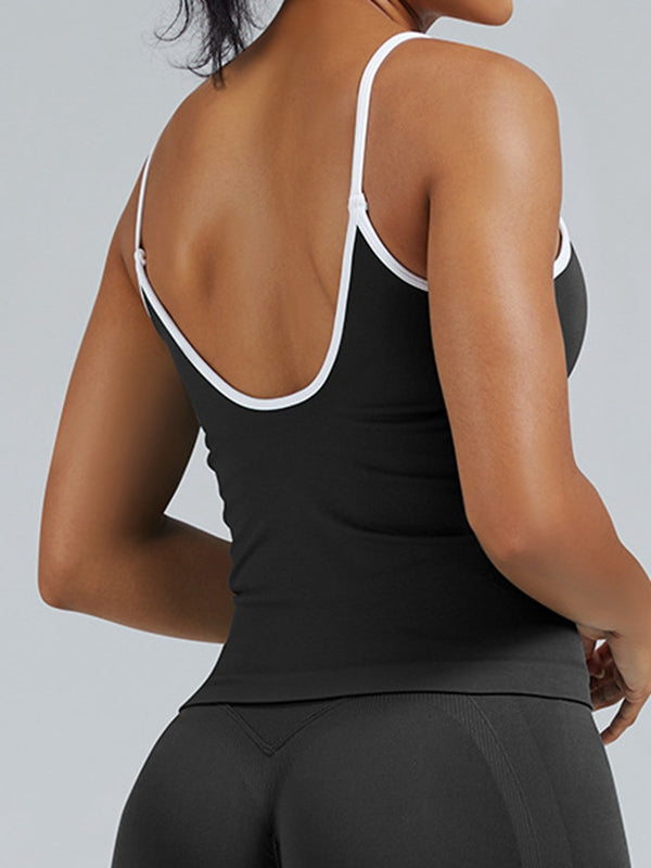 ZASUWA Female Stripes Seamless High-rise Leggings