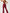 ZASUWA Female V Collar Cross Back V shape-waist Flare Tracksuit
