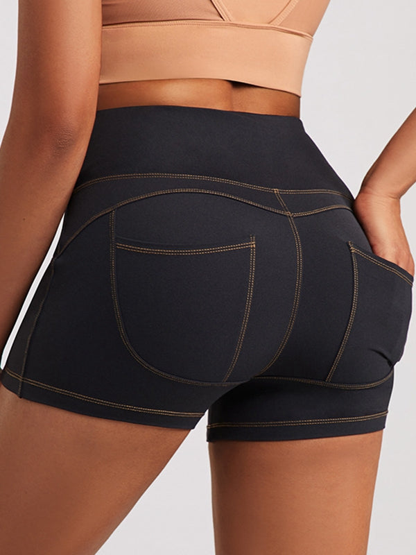 ZASUWA Female Sexy Denim Pocket Quick-dry Shorts