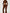 ZASUWA Female Backless Stand Collar Flare Tracksuit