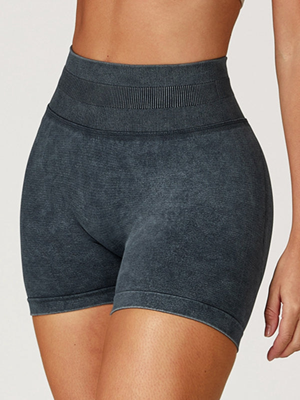 ZASUWA Female Denim Scrunch Bum High-rise Leggings
