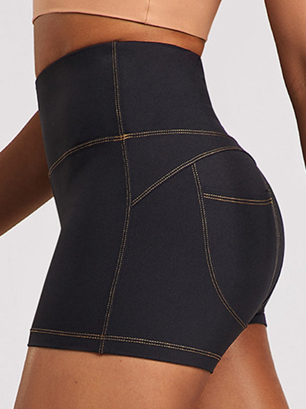ZASUWA Female Sexy Denim Pocket Quick-dry Shorts