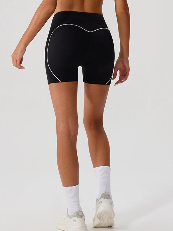 ZASUWA Female Big Heart Shape Booty Leggings