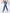 ZASUWA Female Denim Pocket Hollow Out Leggings