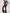 ZASUWA Female Ribbed U Collar Flare Jumpsuit