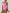 ZASUWA Female V Collar Cross Back Contrast Color Stripes Bodysuit