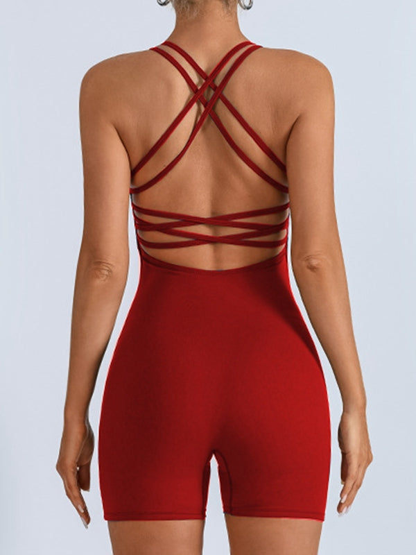 ZASUWA Female Unique Cross Back Romper